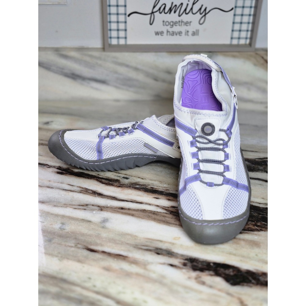 JBU Jambu Tahoe Water Ready Sneakers Womens 9.5M White Purple Hiking Shoe